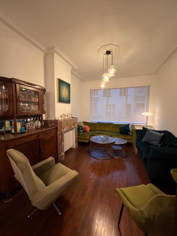 Charmante Art Deco Rijwoning Ostende Exteriér fotografie